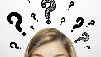 Hoofd met vraagtekens