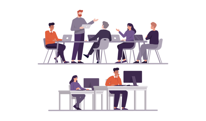 Examenmomenten na de training