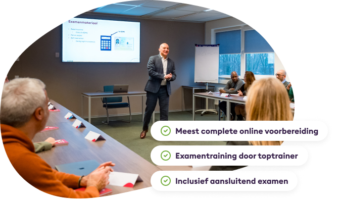 Klassikale Opleiding PE Pensioen incl. examen + 100% Online